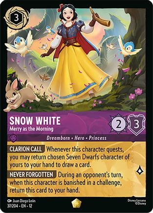 Snow White - Merry as the Morning (37/204) - Wilds Unknown - for just $0.54! 