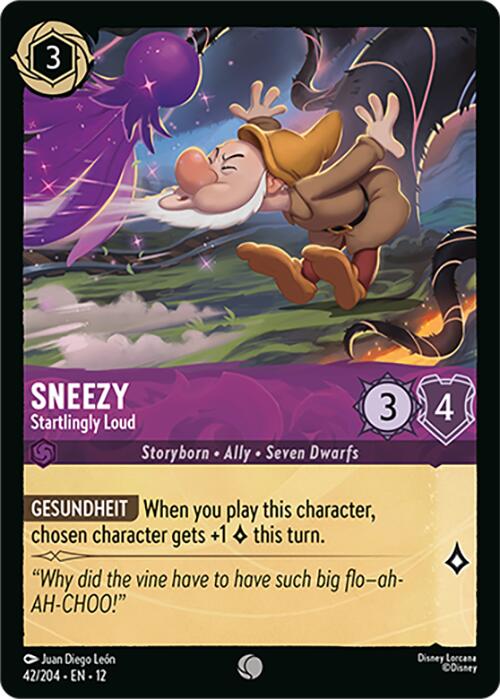 Sneezy - Startlingly Loud (42/204) [Wilds Unknown] - for just $0.10! 