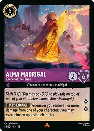 Alma Madrigal - Keeper of the Flame (58/204) - Wilds Unknown - for just $0.07! 