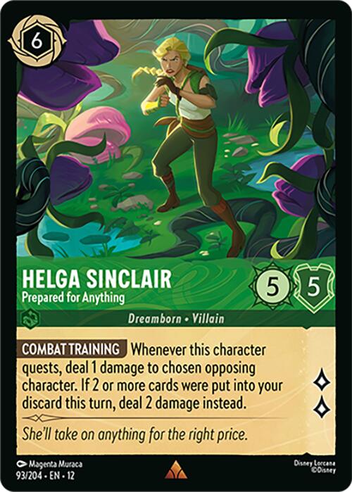 Helga Sinclair - Prepared for Anything (93/204) [Wilds Unknown] - for just $0.10! 