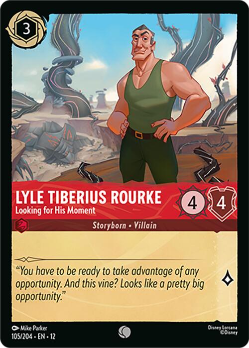 Lyle Tiberius Rourke - Looking for His Moment (105/204) [Wilds Unknown] - for just $0.10! 