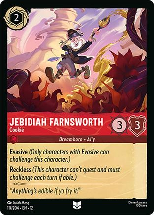 Jebidiah Farnsworth - Cookie (117/204) - Wilds Unknown Cold Foil - for just $0.22! 