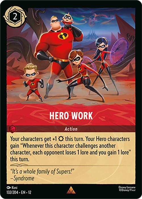 Hero Work (132/204) [Wilds Unknown] - for just $0.10! 