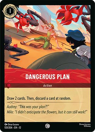 Dangerous Plan (133/204) - Wilds Unknown Cold Foil - for just $0.09! 