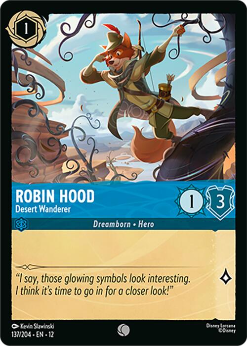 Robin Hood - Desert Wanderer (137/204) [Wilds Unknown] - for just $0.10! 