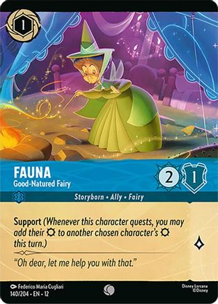 Fauna - Good-Natured Fairy (Foil) (140/204) - Wilds Unknown Cold Foil - for just $0.17! 