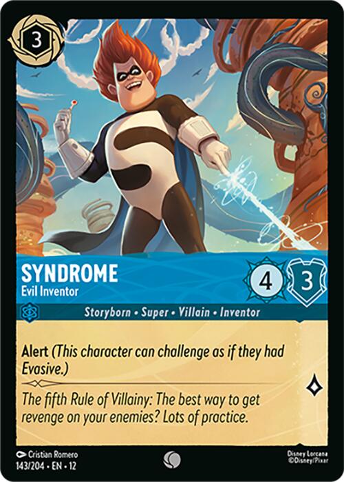 Syndrome - Evil Inventor (143/204) [Wilds Unknown] - for just $0.10! 