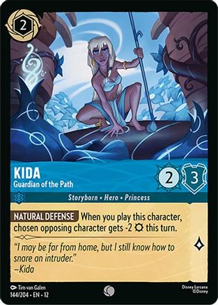 Kida - Guardian of the Path (144/204) - Wilds Unknown Cold Foil - for just $0.06! 
