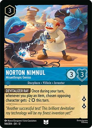 Norton Nimnul - Misanthropic Genius (146/204) - Wilds Unknown Cold Foil - for just $0.09! 