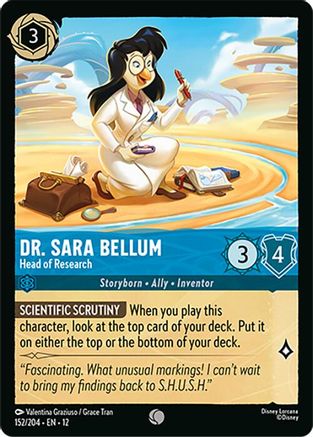 Dr. Sara Bellum - Head of Research (152/204) - Wilds Unknown - for just $0.02! 
