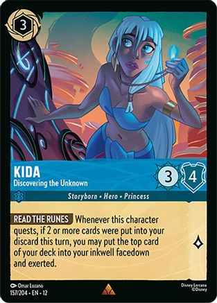 Kida - Discovering the Unknown (157/204) - Wilds Unknown - for just $0.08! 