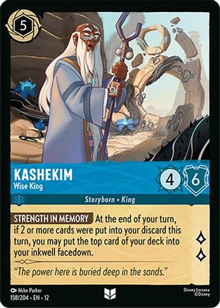 Kashekim - Wise King (158/204) - Wilds Unknown - for just $0.03! 