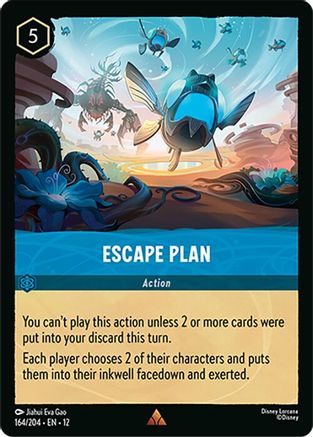 Escape Plan (164/204) - Wilds Unknown Cold Foil - for just $0.11! 