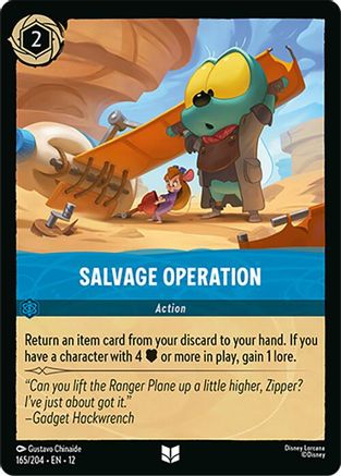 Salvage Operation (165/204) - Wilds Unknown - for just $0.03! 