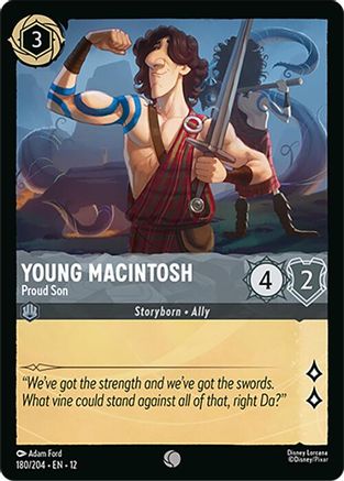 Young Macintosh - Proud Son (180/204) - Wilds Unknown Cold Foil - for just $0.06! 