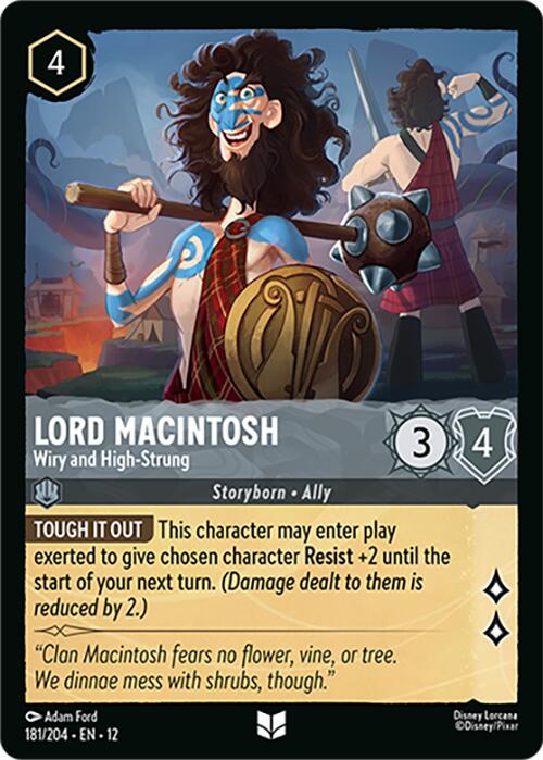 Lord Macintosh - Wiry and High-Strung (181/204) [Wilds Unknown] - for just $0.10! 