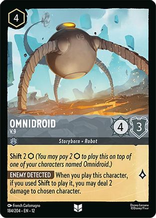 Omnidroid - V.9 (184/204) - Wilds Unknown - for just $0.06! 
