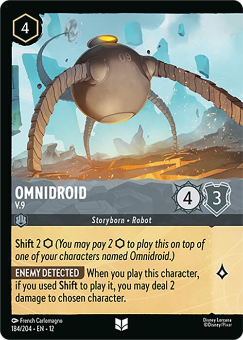 Omnidroid - V.9 (Foil) (184/204) [Wilds Unknown] - for just $0.30! 