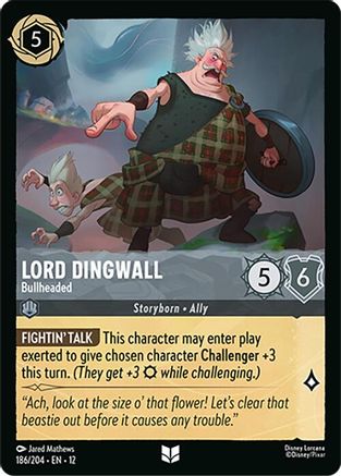 Lord Dingwall - Bullheaded (186/204) - Wilds Unknown - for just $0.05! 