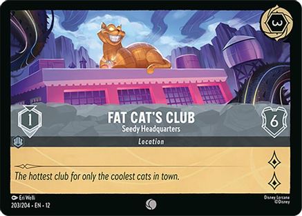 Fat Cat's Club - Seedy Headquarters (203/204) - Wilds Unknown - for just $0.03! 