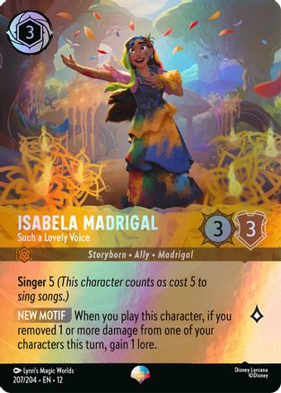 Isabela Madrigal - Such a Lovely Voice (Epic) (207/204) - Wilds Unknown Holofoil - for just $0.41! 