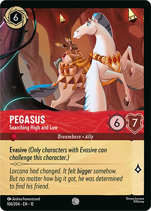 Pegasus - Searching High and Low (Foil) (106/204) [Wilds Unknown] - for just $0.15! 