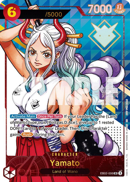 Yamato (Serial Numbered) [One Piece Promotion Cards] - for just $1700! 