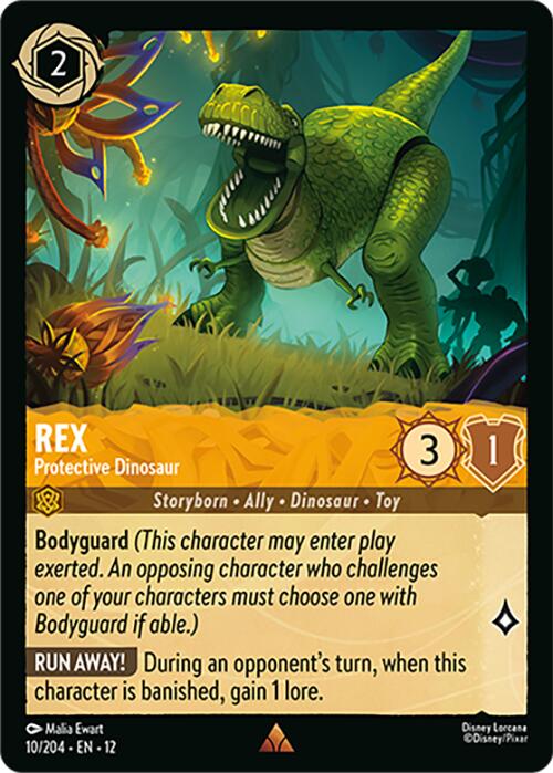 Rex - Protective Dinosaur (10/204) [Wilds Unknown] - for just $0.30! 