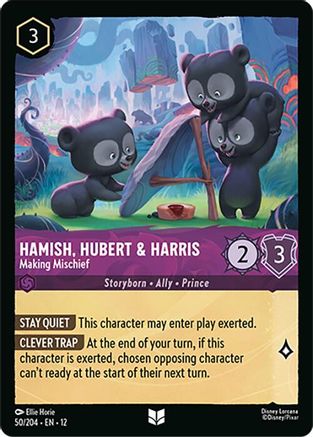 Hamish, Hubert & Harris - Making Mischief (50/204) - Wilds Unknown Cold Foil - for just $0.12! 