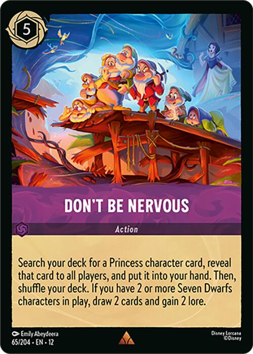 Don't Be Nervous (65/204) [Wilds Unknown] - for just $0.10! 