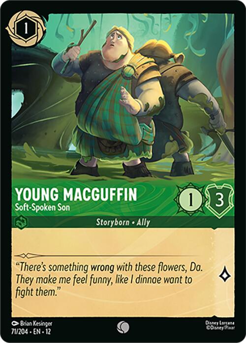 Young MacGuffin - Soft-Spoken Son (71/204) [Wilds Unknown] - for just $0.10! 