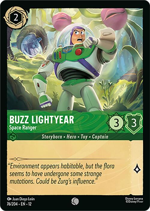 Buzz Lightyear - Space Ranger (76/204) [Wilds Unknown] - for just $0.10! 
