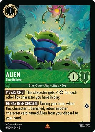 Alien - True Believer (83/204) - Wilds Unknown Cold Foil - for just $0.44! 
