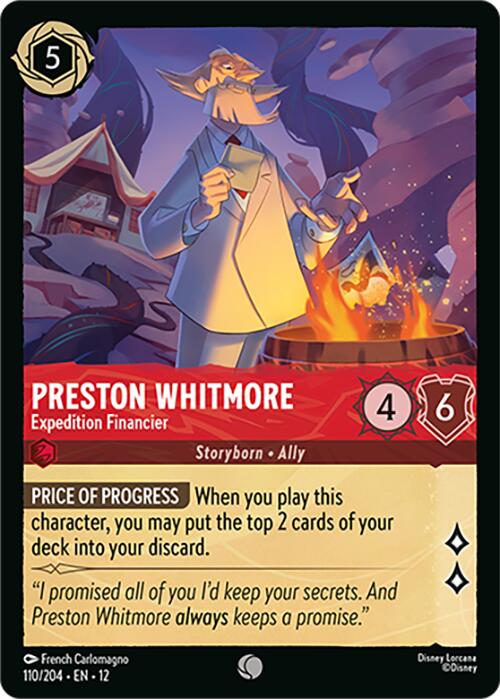 Preston Whitmore - Expedition Financier (110/204) [Wilds Unknown] - for just $0.10! 