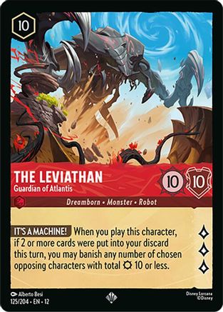 The Leviathan - Guardian of Atlantis (125/204) - Wilds Unknown - for just $0.11! 