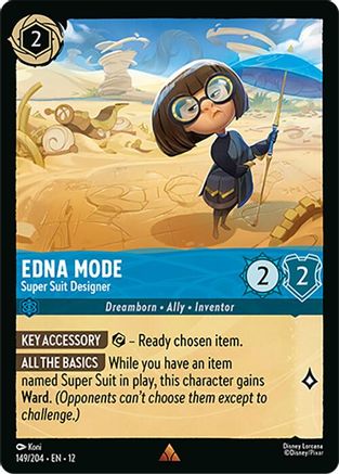 Edna Mode - Super Suit Designer (149/204) - Wilds Unknown Cold Foil - for just $0.12! 