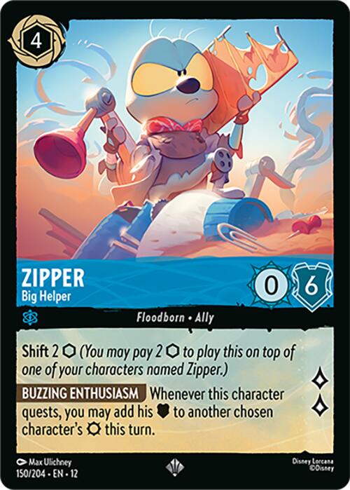 Zipper - Big Helper (150/204) [Wilds Unknown] - for just $0.15! 