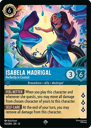 Isabela Madrigal - Perfectly in Control (153/204) - Wilds Unknown - for just $0.09! 