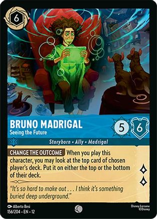 Bruno Madrigal - Seeing the Future (156/204) - Wilds Unknown - for just $0.03! 