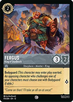 Fergus - King of DunBroch (175/204) - Wilds Unknown - for just $0.03! 