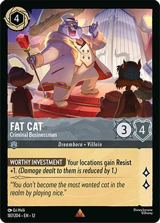 Fat Cat - Criminal Businessman (187/204) - Wilds Unknown - for just $0.06! 