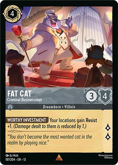 Fat Cat - Criminal Businessman (187/204) [Wilds Unknown] - for just $0.10! 