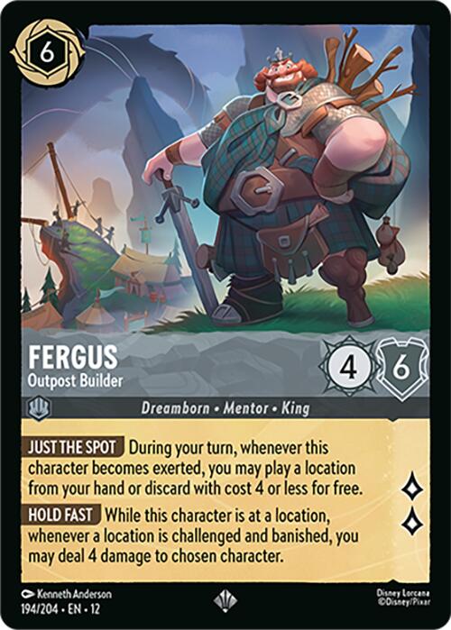 Fergus - Outpost Builder (194/204) [Wilds Unknown] - for just $0.10! 