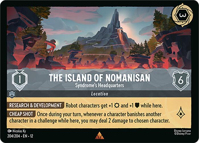 The Island of Nomanisan - Syndrome's Headquarters (204/204) [Wilds Unknown] - for just $0.10! 