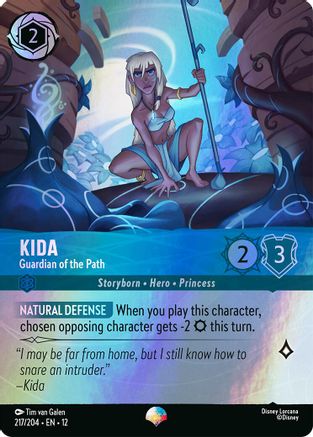 Kida - Guardian of the Path (Epic) (217/204) - Wilds Unknown Holofoil - for just $0.49! 