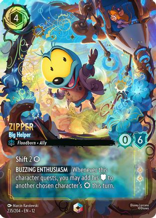 Zipper - Big Helper (Enchanted) (235/204) - Wilds Unknown Holofoil - for just $19.39! 