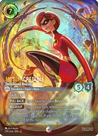 Mrs. Incredible - Determined Rescuer (Enchanted) (239/204) - Wilds Unknown Holofoil - for just $29.89! 
