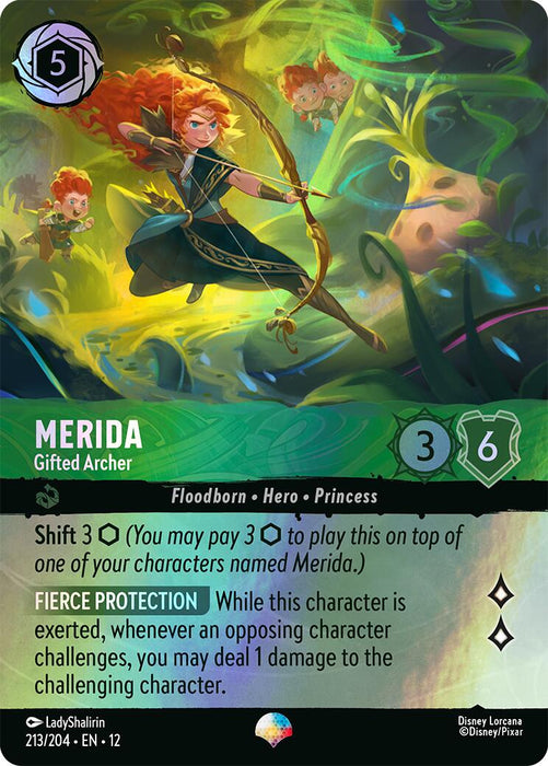 Merida - Gifted Archer (Epic) (213/204) [Wilds Unknown] - for just $1.20! 