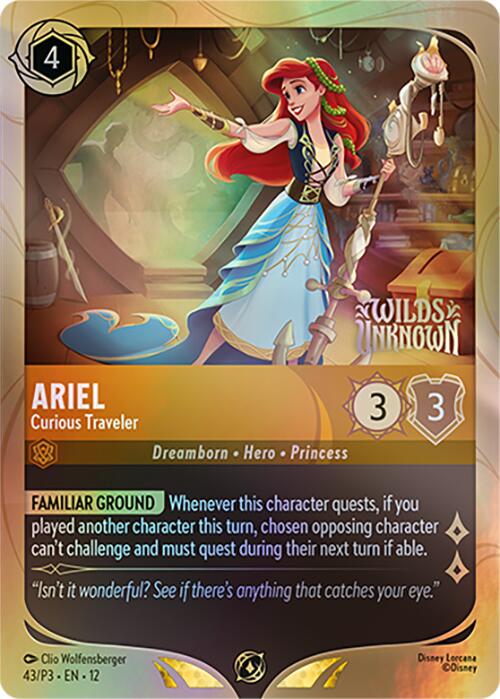 Ariel - Curious Traveler (43) [Promo Cards] - for just $11.75! 