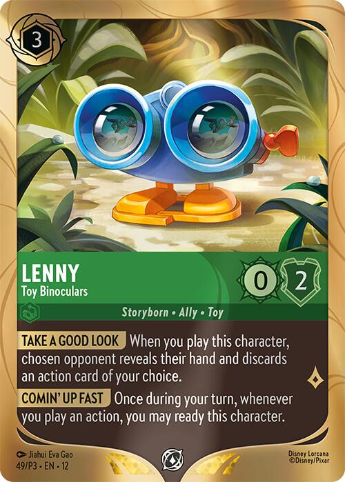 Lenny - Toy Binoculars (49) [Promo Cards] - for just $1.10! 